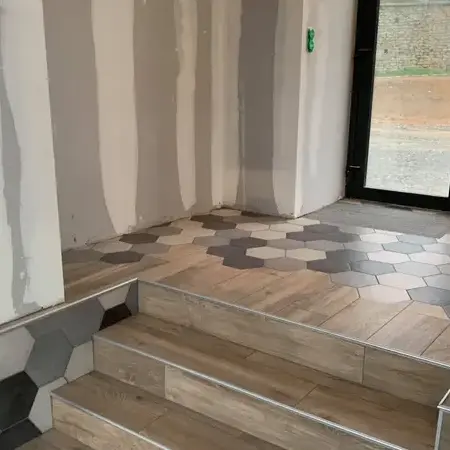 pose de carrelage Maen Roch-5